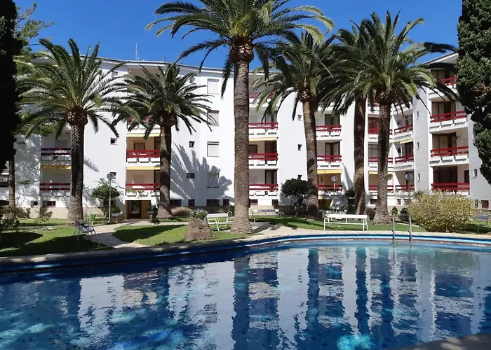 Córcega Palm Beach Salou - Piscina y Jardín