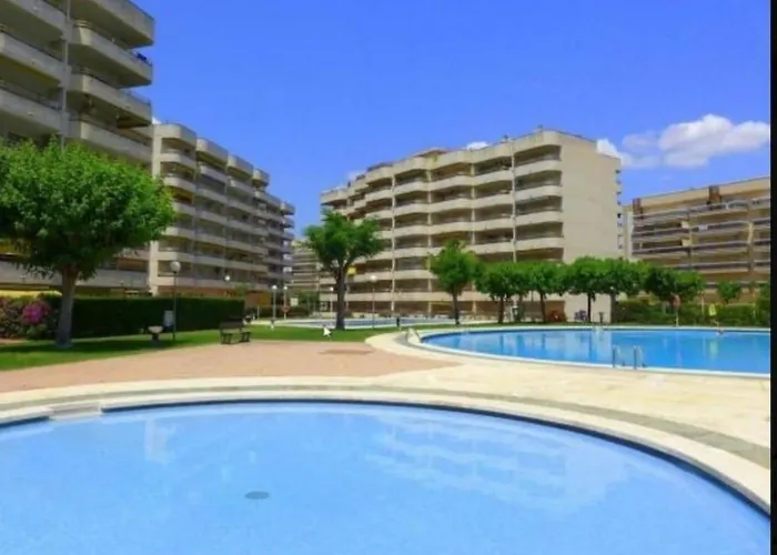 Apartamento En Salou Con 3 Piscinas Junto A Port Aventura