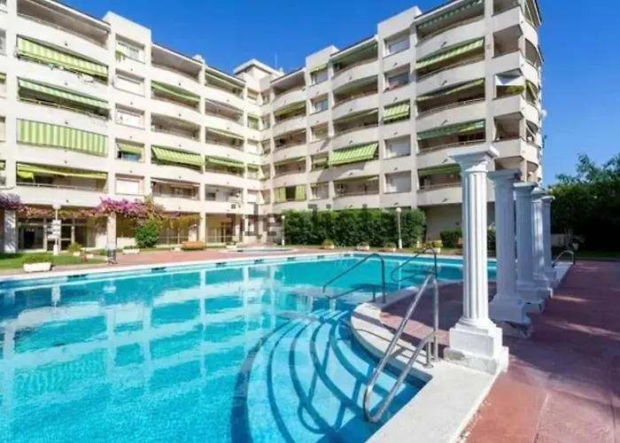 Reformed Cozy Penthouse With Pool - Portaventura