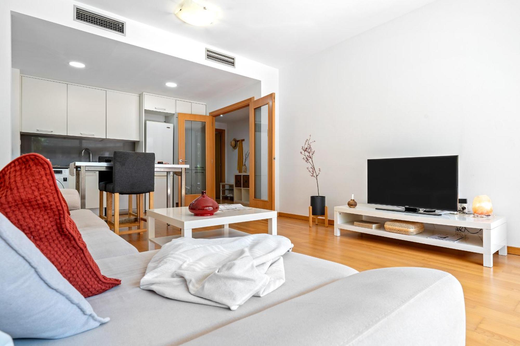 Apartamento Familiar Con Jardin Y Piscina En Salou