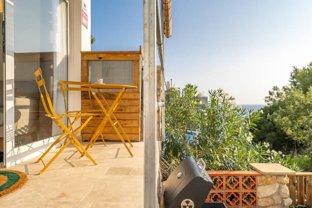 Cozy Ocean View Cala Crancs Flat Apartamento