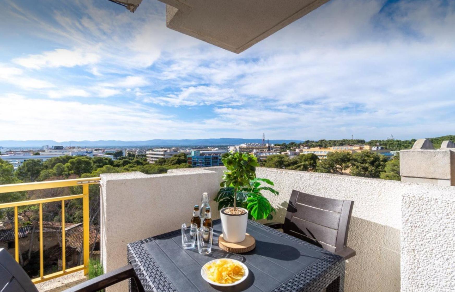 Atico Con Vistas-piscina-wifi-aacc-2hab-portaventura Salou