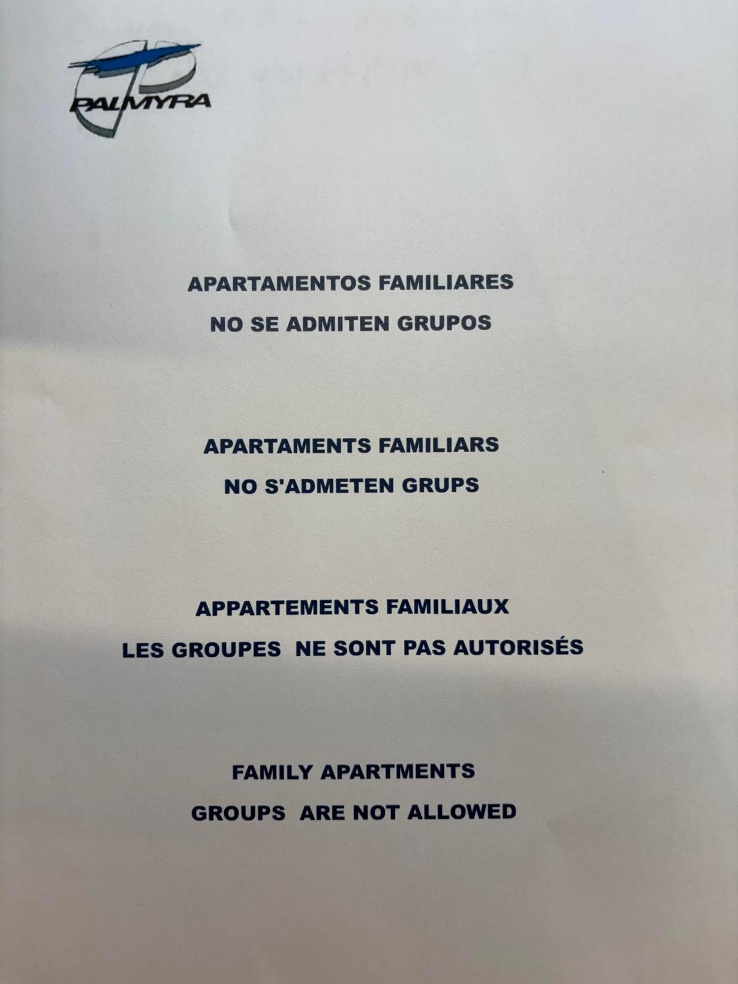 Cala Llenguadets Palmyra Apartamento *