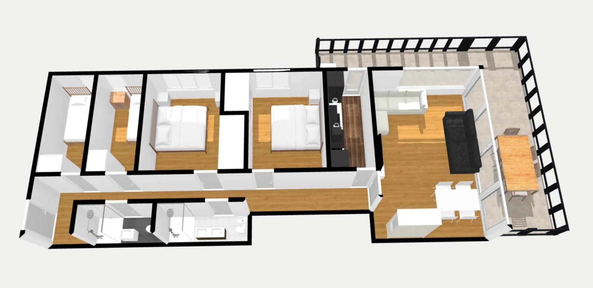 Magnificant First Line Apartamento Salou