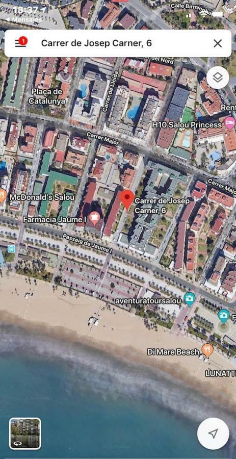 Formentor Beach Primera Linea De Playa Appartement Salou