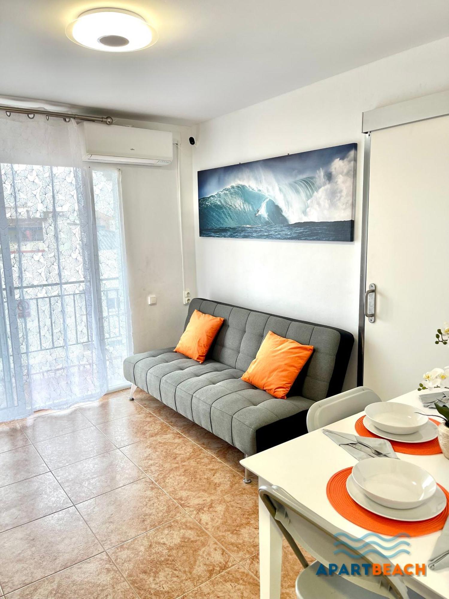 Apartamento Apartbeach Bona Nova Playa Y Climatizado Salou
